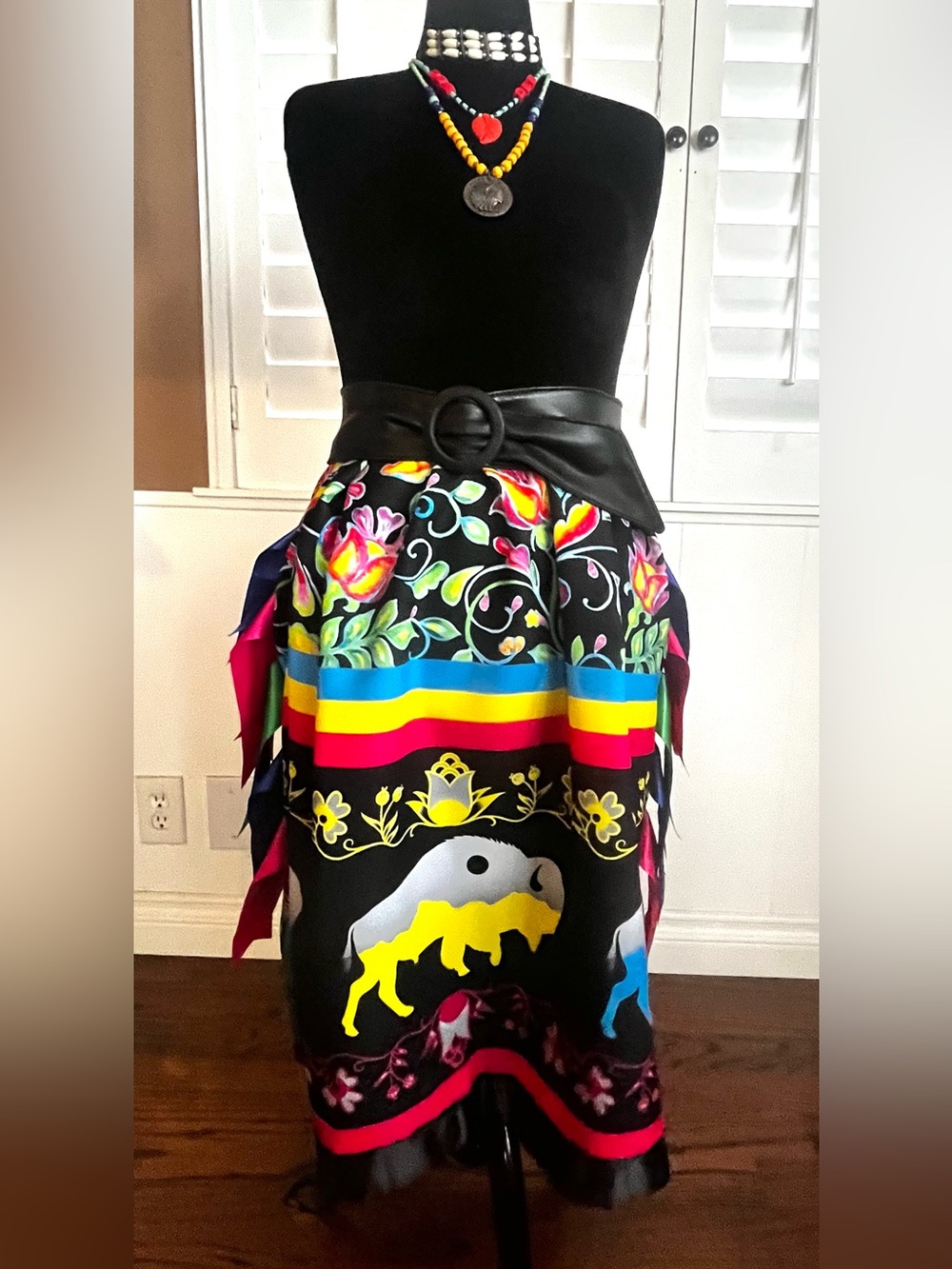 First Nation - Native American Handmade Ribbon Skirt New